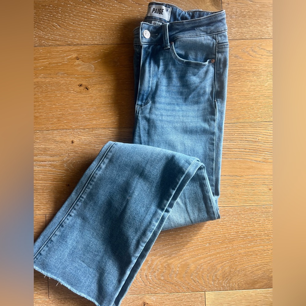 High rise Laurel canyon Paige Denim. Size 27. Excellent condition.
